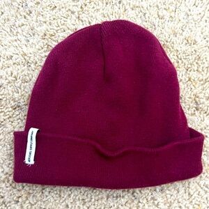Herschel | Deep Maroon Beanie | Soft Cozy Winter Hat | Outdoor Knit